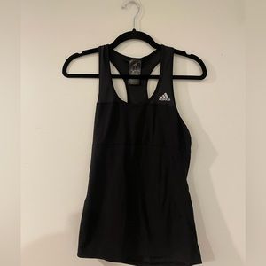 Black Adidas Running Tank